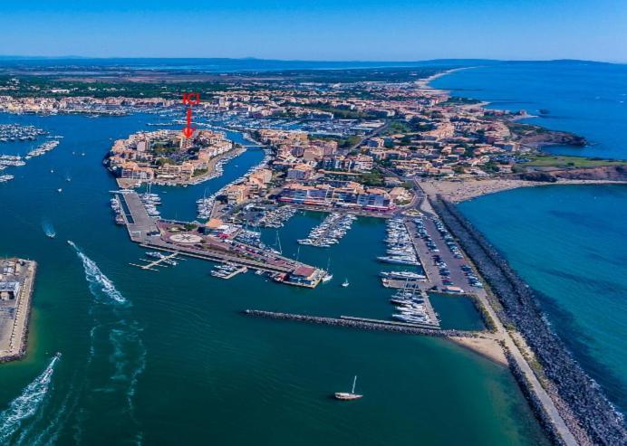 Cap D'Agde Vue Mer Esterno foto